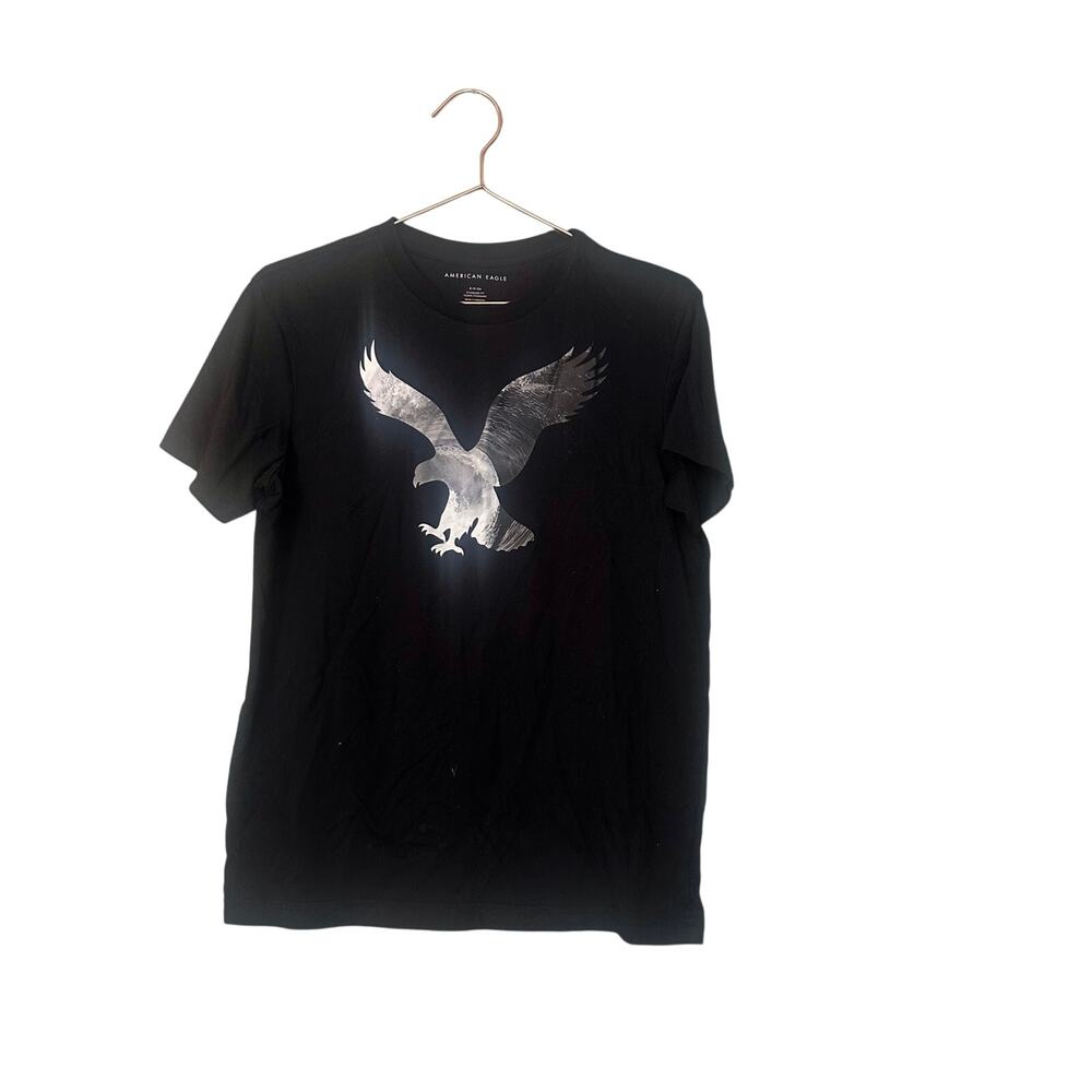American Eagle Black Tee - Women's Size Small - Great Condition